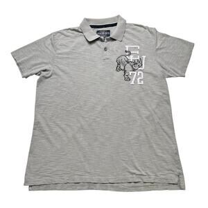 Vintage Ecko Unltd. Men Polo Shirt 2XL Logo Embroidered Short Sleeve Collar